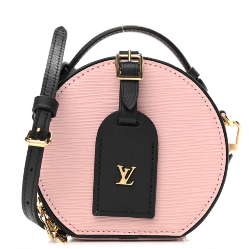 Louis Vuitton Epi Mini Boite Chapeau Rose Ballerine - Pink Mini Crossbody Purse